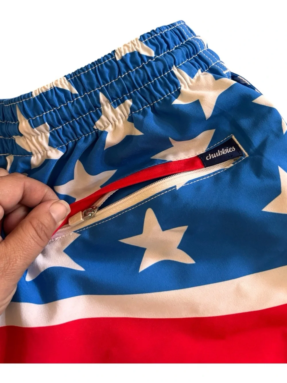Chubbies 4” inseam USA swim trunks